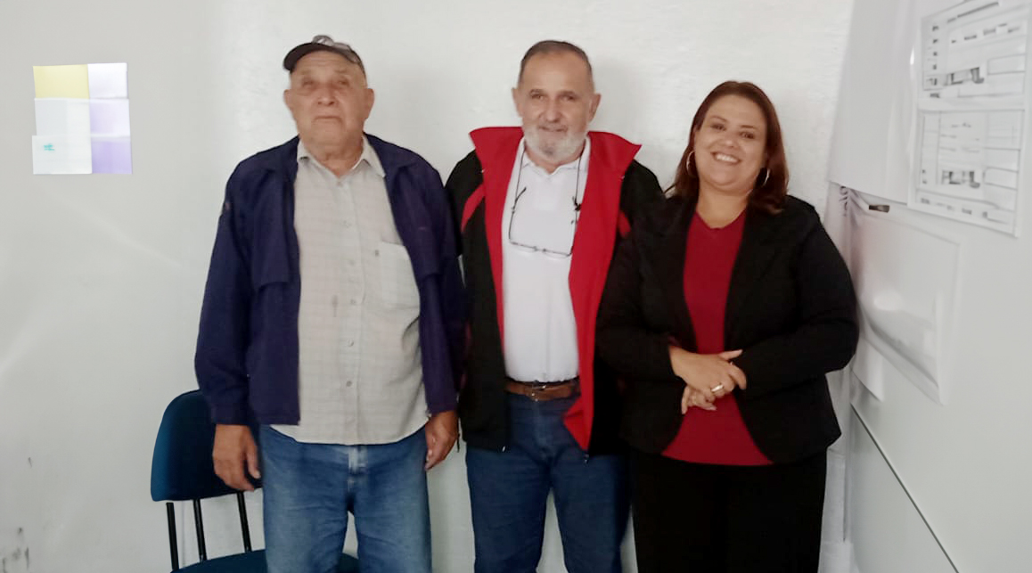 Salesópolis | Presidente Aires Ribeiro é muito bem recebido pelos diretores do Sindicato: “União faz a força”
