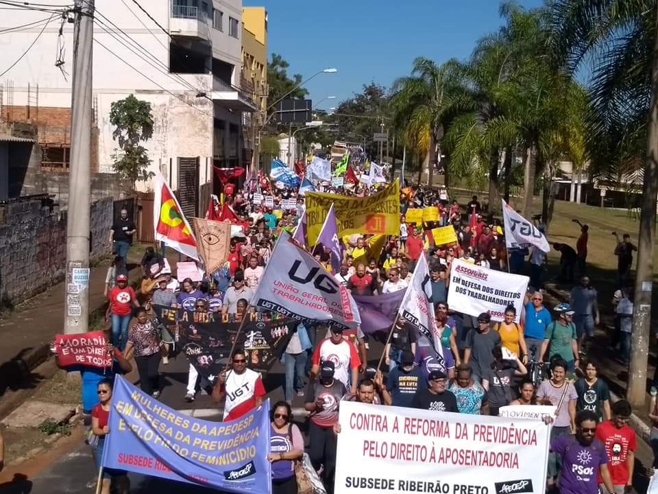 Greve Geral Nacional nas cidades filiadas à FESSPMESP, os Sindicatos dos Servidores do estado de São Paulo marcam presença em atos nas suas cidades