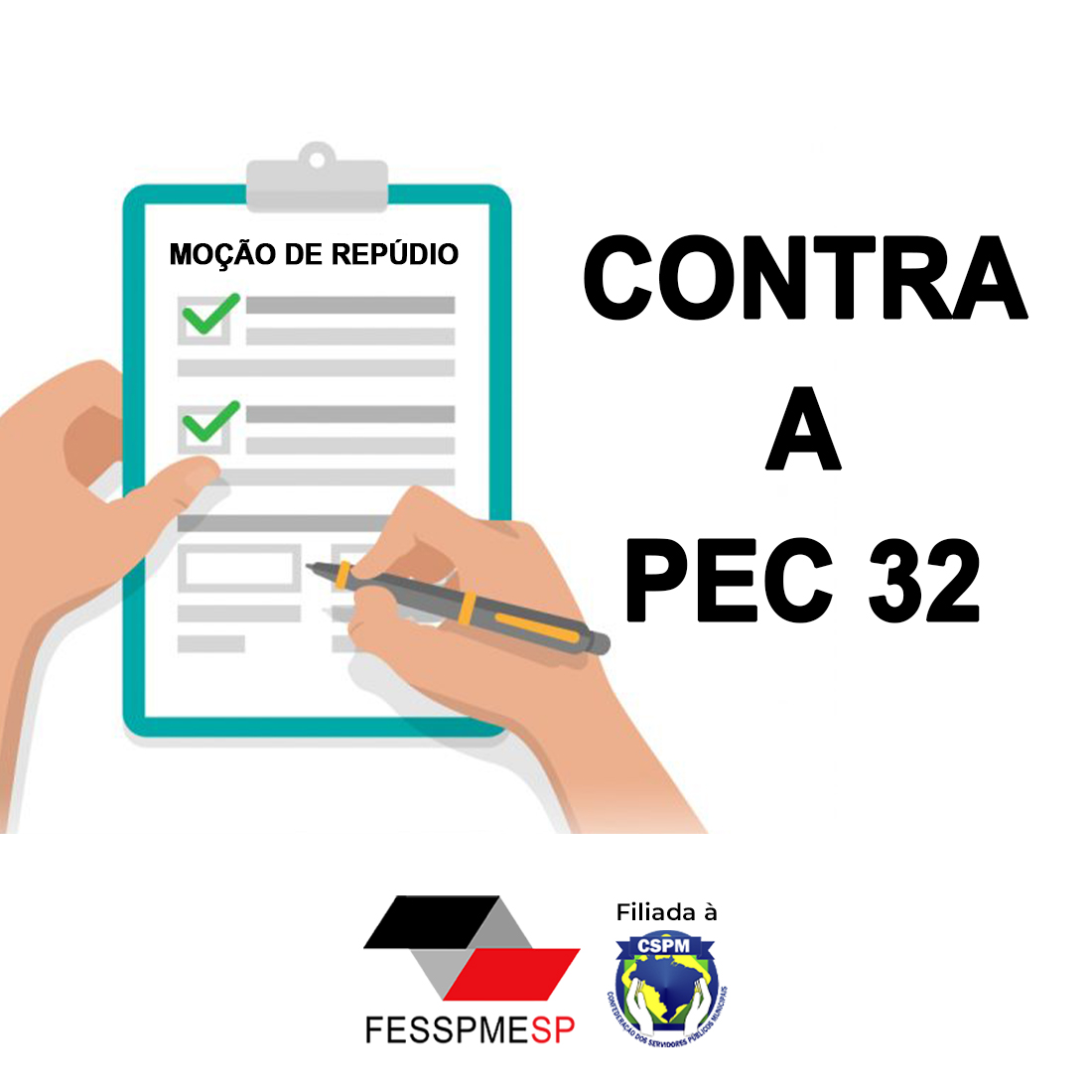 Moção de Repúdio contra a PEC 32