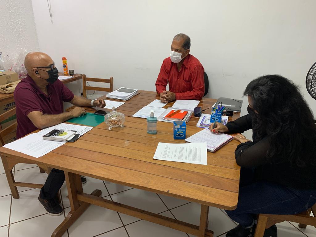 Diretor da FESSPMESP Milton Vianna participa de reunião na Câmara Municipal de Macatuba