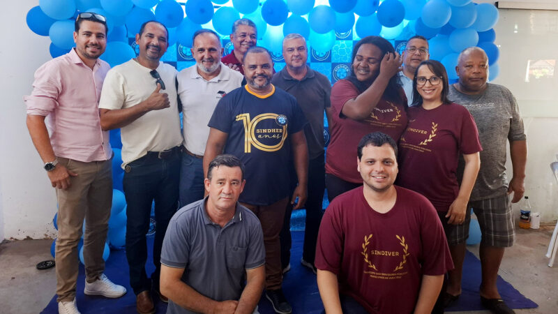 Sindher (Sindicato dos Servidores de Herculândia/SP) celebra 10 anos de conquistas com festa histórica para mais de 500 pessoas. Presidente Aires esteve presente!